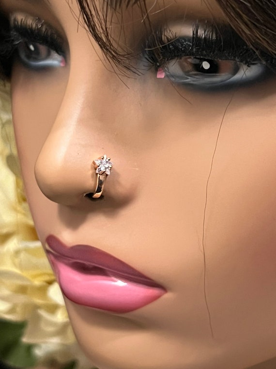 Fake bridal on sale nose ring