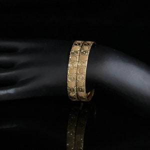 2.4/Pure Gold Design Bangles/ Pair/ Gold Plated Bangles/ Next to real gold/ Everyday wearable/ 1K Gold Plating