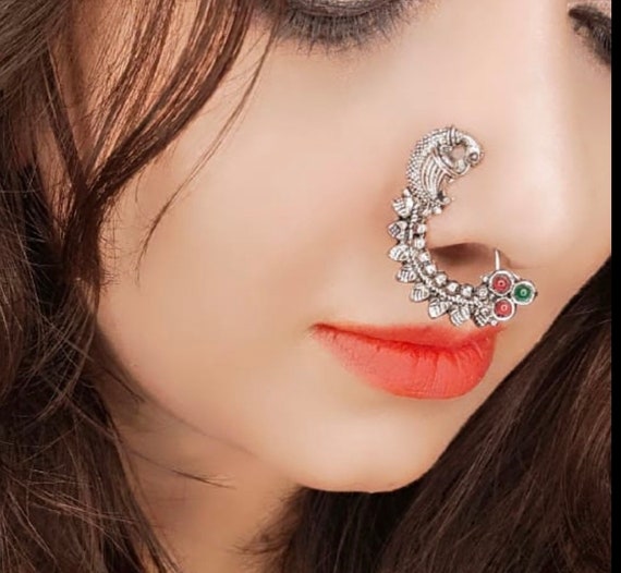 Kundan Nose ring – Masayaa