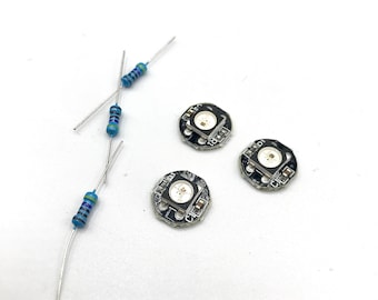 3 Black Pixels w/ 470ohm Resistors Included