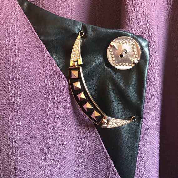 Lavender moon punk duster jacket