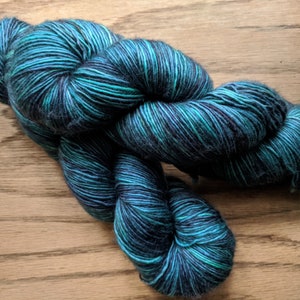 Midnight Mermaid merino fingering image 3