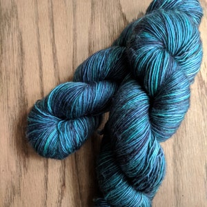 Midnight Mermaid merino fingering image 1