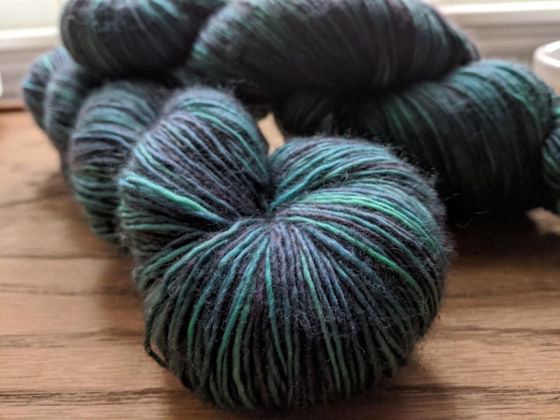 Midnight Mermaid merino fingering image 2