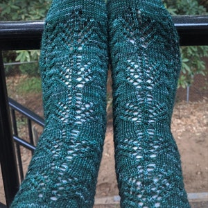 Christmas Lace socks image 3