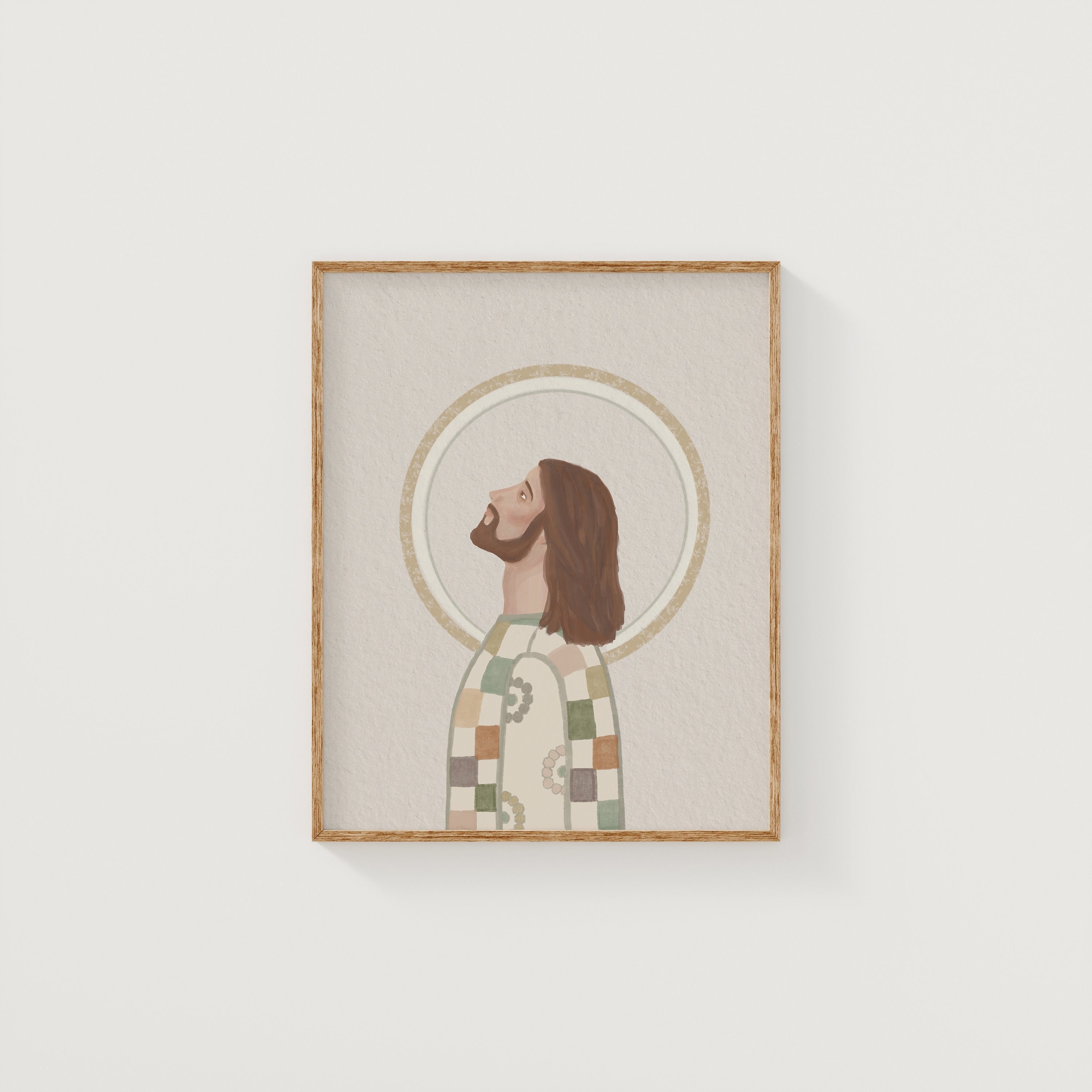 Christ Our Pattern Art Print 8x10
