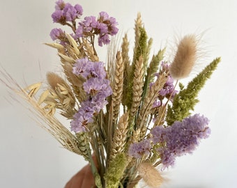 READY TO SHIP - Lilac & Naturals Dried Flower Bunch