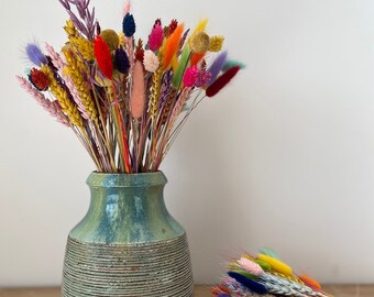 READY TO SHIP - Brights Bunch “Paradise” - Bright Colourful Dried Bunch of Stems and Grasses