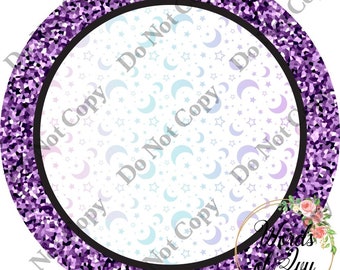 Sublimation Digital Download Car Coaster PNG File Halloween Girly Moon Stars Astrology Zodiac Fortune Teller Witch Crystals spooky