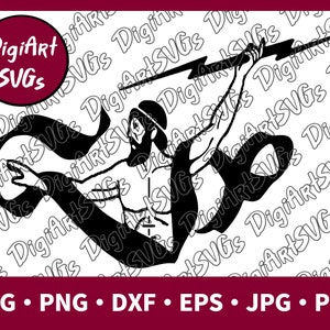 Zeus SVG, Dios griego SVG, Zeus Mitología Camisa Gráficos, Archivo de corte Clipart imprimible Vector digital png, jpg, pdf, eps, dxf