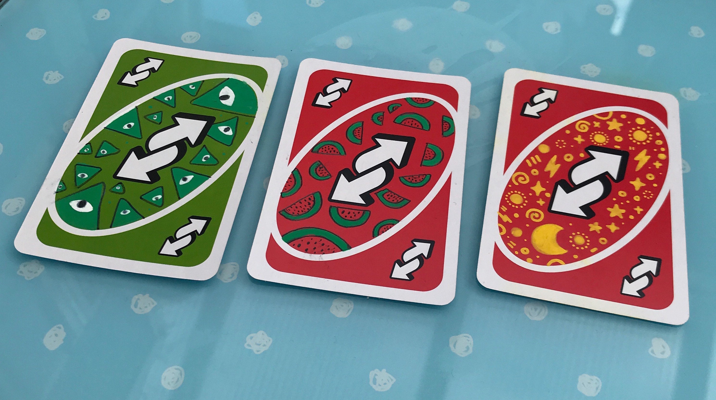 UNO Reverse Card Design | Greeting Card