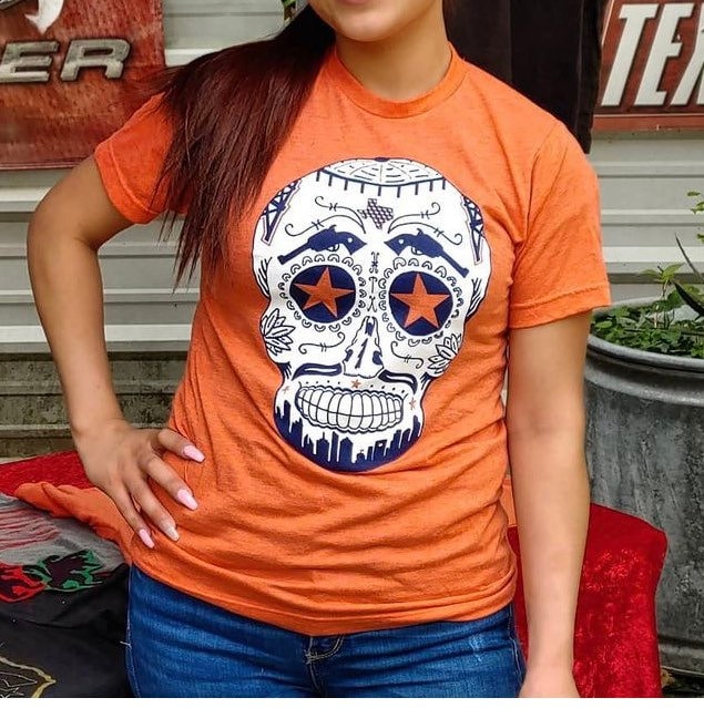 Astros skull shirt 2025