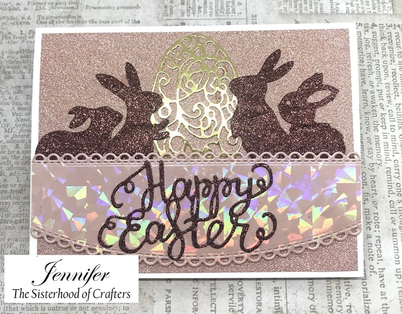 Die Cuts Easter Egg Bunny Rabbit 21 Pieces you Choose Color Etsy