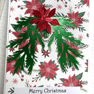 DIY Christmas Card Kit 4 Cards Make Your Own Holiday Greeting Cards ...