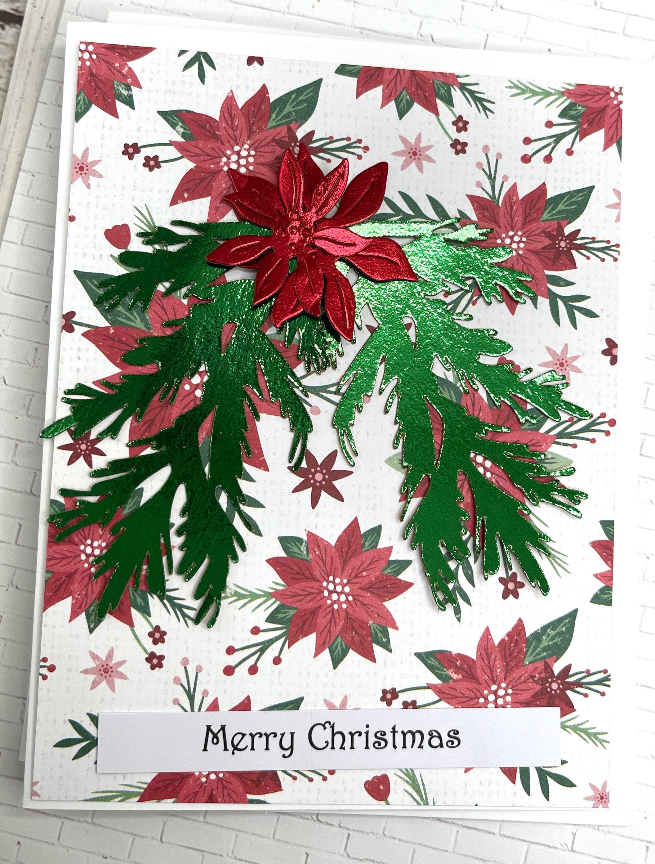 DIY Christmas Card Kit 4 Cards Make Your Own Holiday Greeting Cards ...