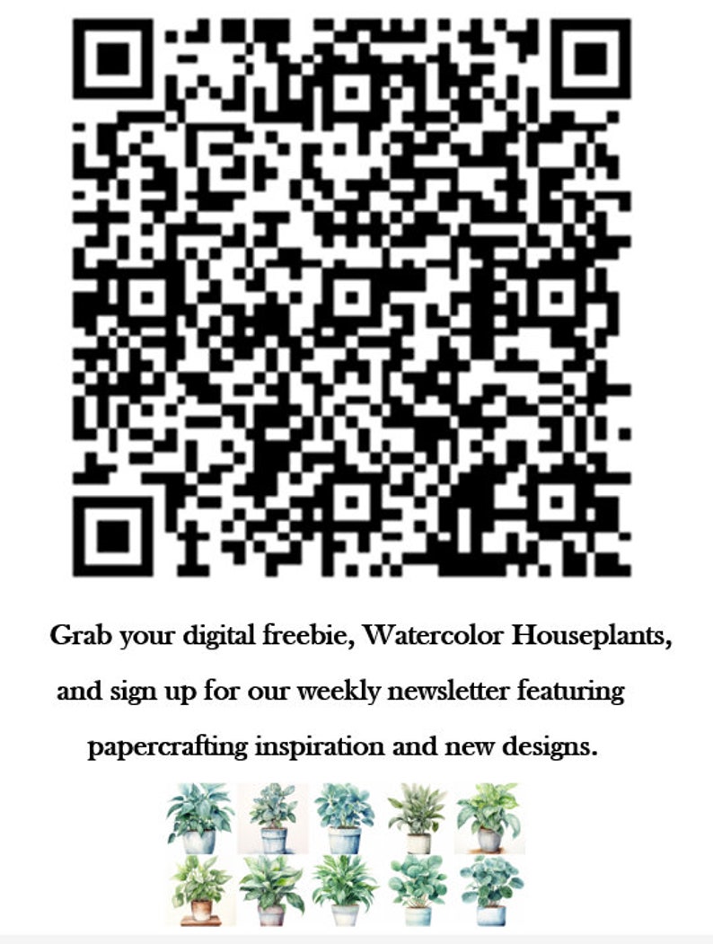 a qr code for a houseplant company