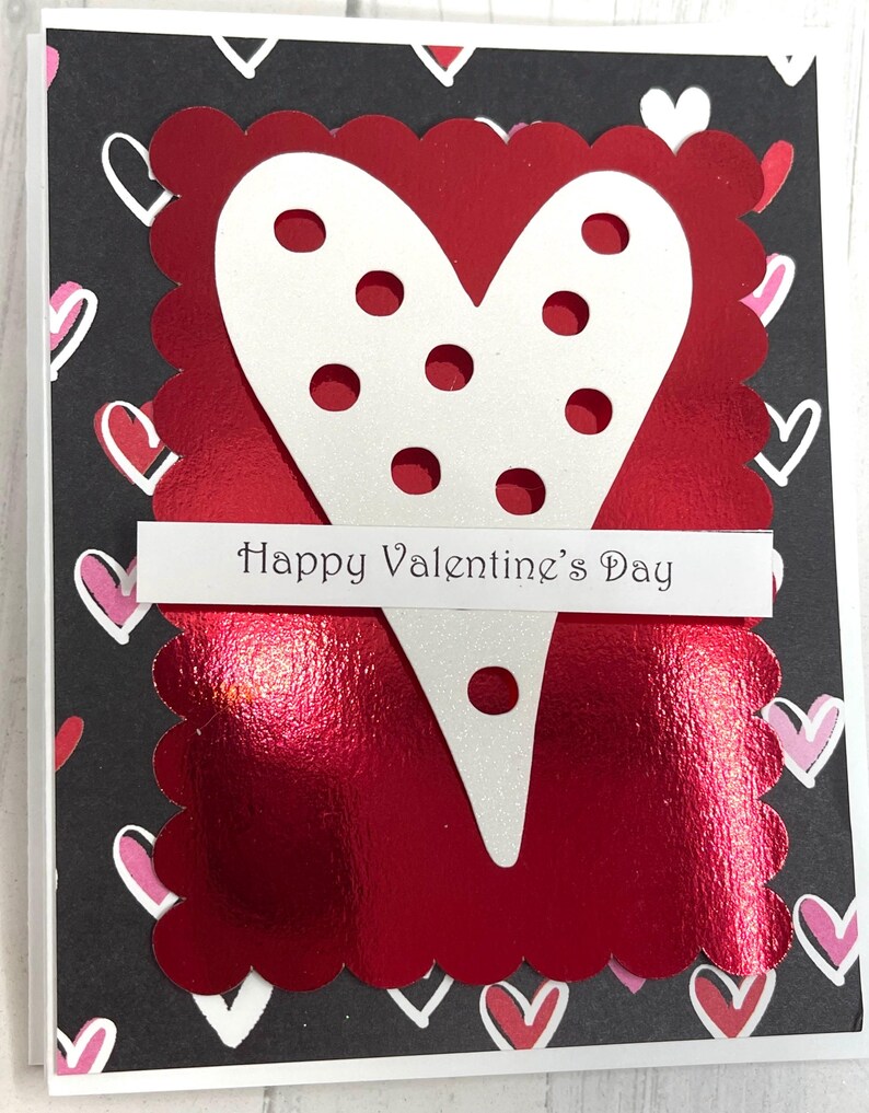 DIY Valentines Day Card Kit - 4 Cards - Make Your Own Greeting Cards ...