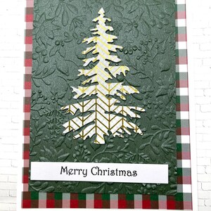 DIY Christmas Card Kit 4 Cards Make Your Own Holiday Greeting Cards ...