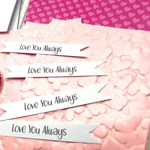 DIY Valentines Day Card Kit 4 Cards Make Your Own Holiday Greeting ...