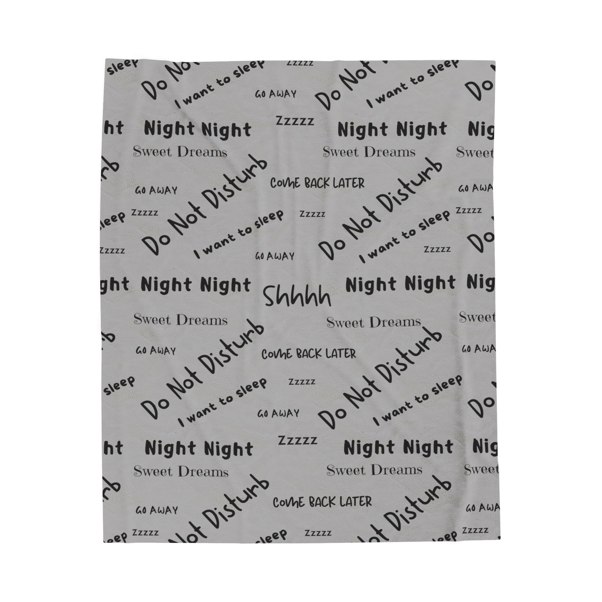Funny Sayings Blankets and Throws the Perfect Do Not Disturb Blanket