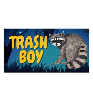 Funny Racoon Bumper Stickers, I Brake for Critters Cute Car Decal ...