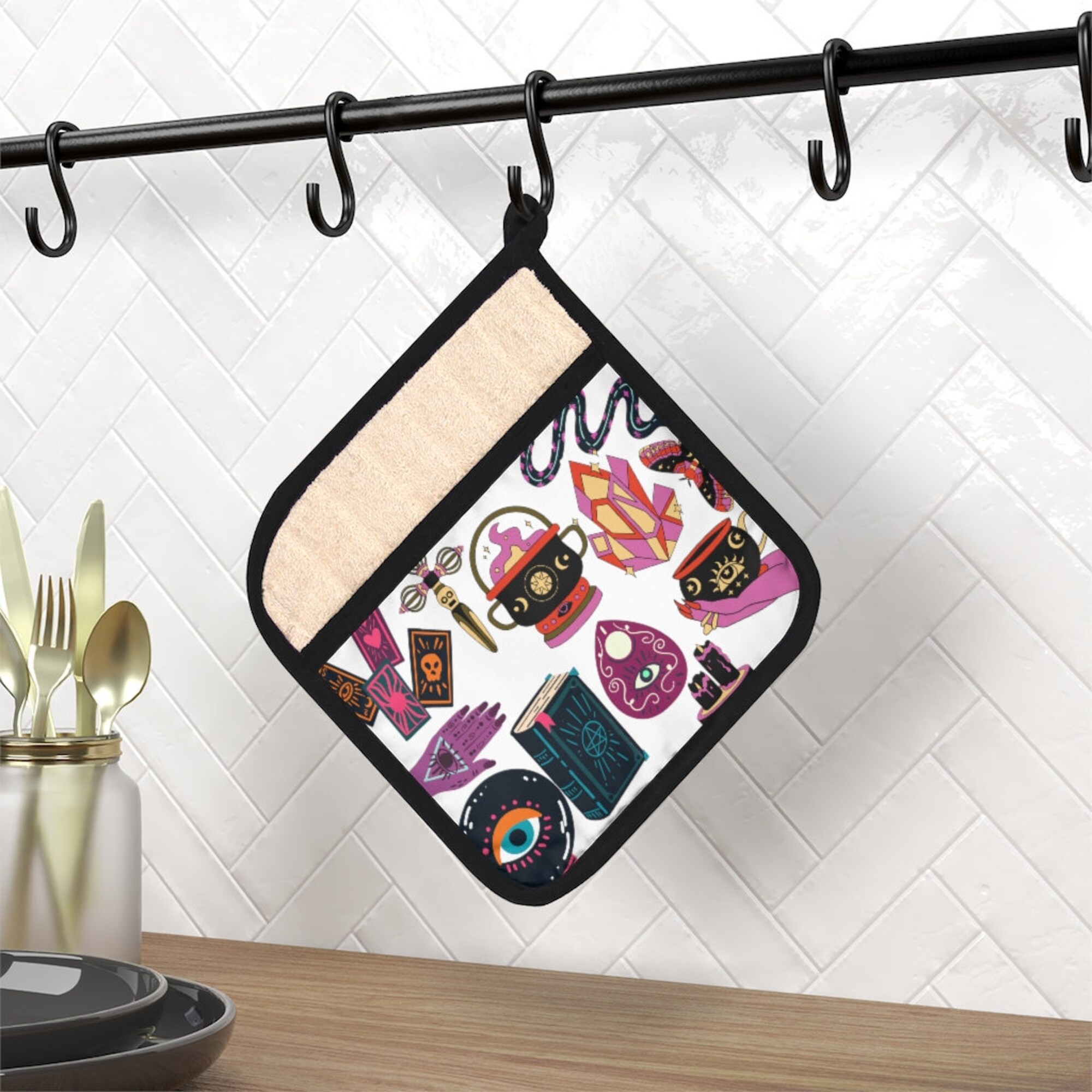 Pot Holder With Pocket