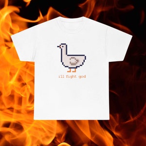 Goose Anti-Work Shirt, I don&#39;t want to work, Anti-Captialism, Funny Graphic Tee, Cursed Meme Shirt