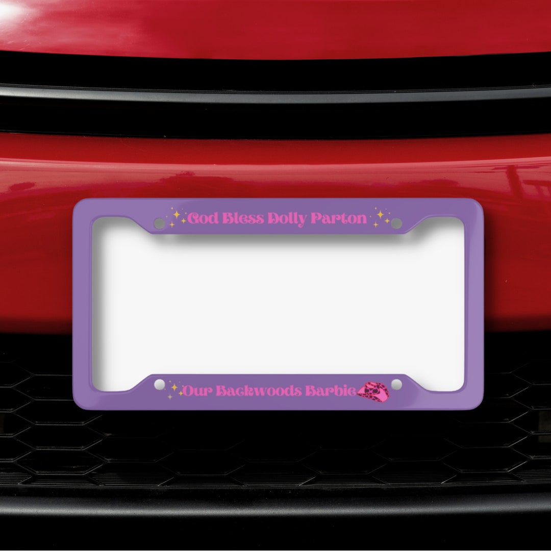 Dolly Parton License Plate Frame Dolly Parton Gifts Dolly Etsy