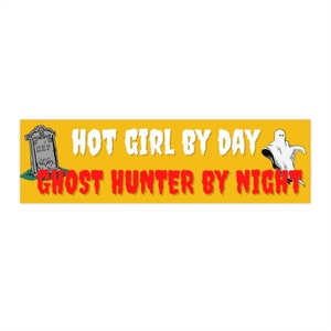 Ghost Hunter Bumper Stickers, Paranormal Ghost Accessories, Ghost Hunters Ghost Adventures, Horror Movie Fan Accessories, Christmas Gift