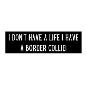 Adesivo per paraurti Border Collie, simpatico adesivo per auto Border Collie, mamma Border Collie, regali per mamma di cani