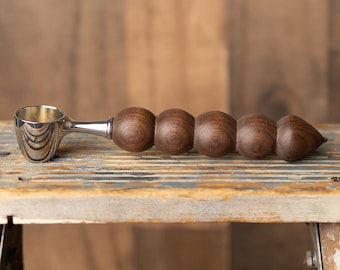 Handmade Coffee Scoop - Walnut