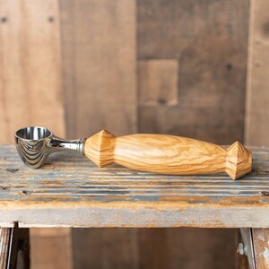 Handmade Coffee Scoop - Olivewood