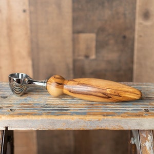 Handmade Coffee Scoop - Olivewood