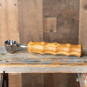Handmade Coffee Scoop - Olivewood