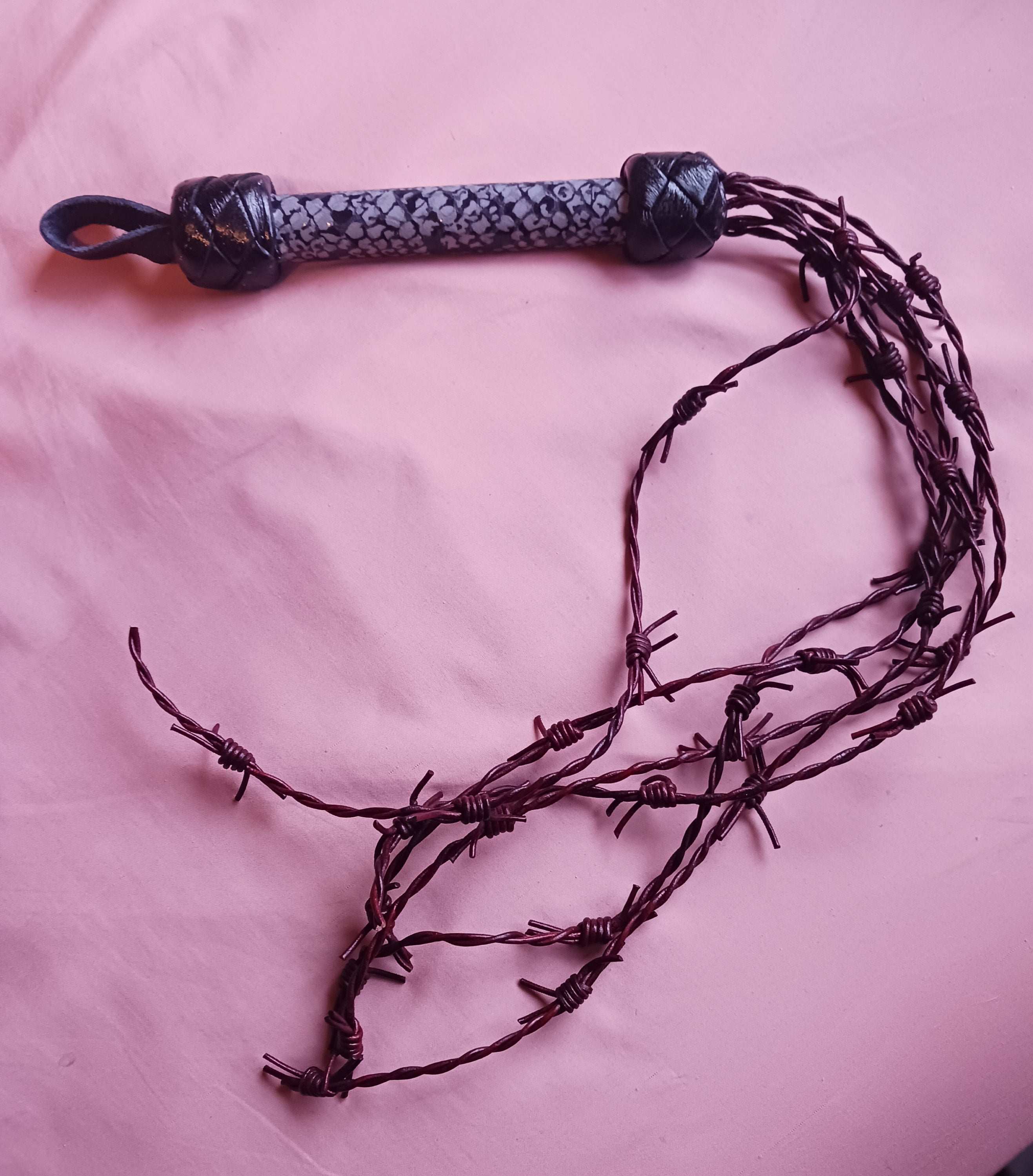 Barbed Wire Flogger Etsy