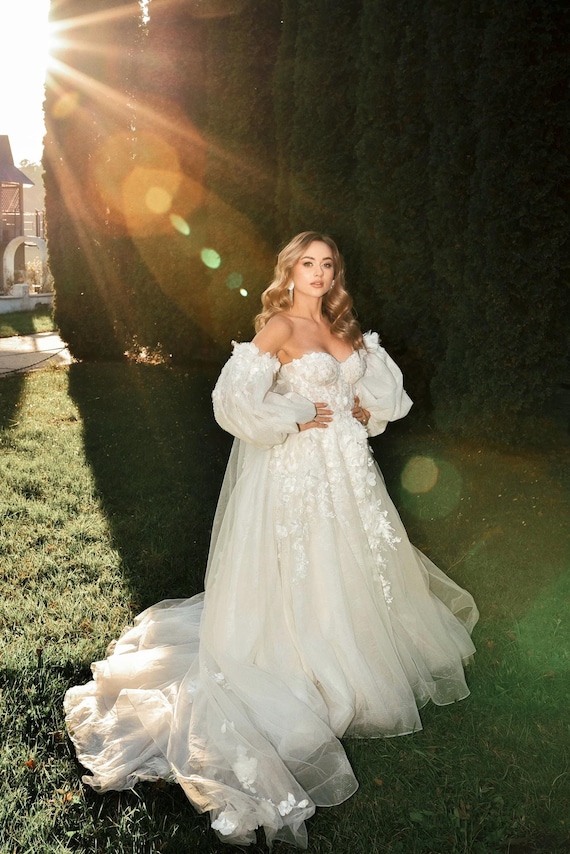 fairy corset wedding dresses Short Floral Appliqué Dress with Bodice and Straps – Bridal White Mini Dress Plus Size Size 26W The corset holds its shape perfectly Fairy Floral Corset A-line Wedding