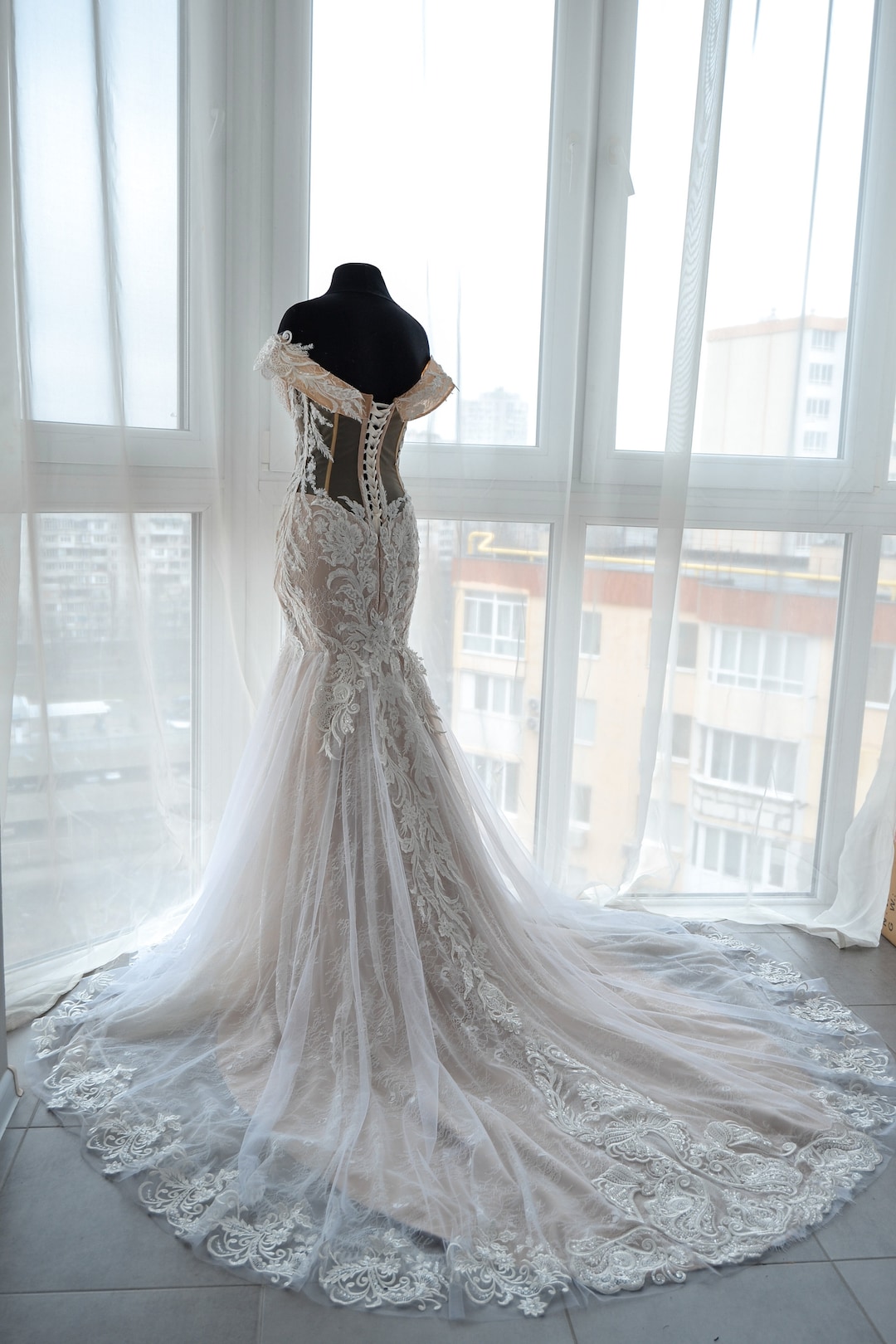 Lace Wedding Mermaid Wedding Dress Amazon Mermaid Wedding Dress Beach  Bridal Gown Luxury Wedding Dress Simple