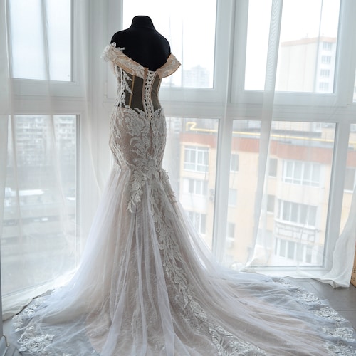 beach mermaid wedding dresses Mermaid Wedding Dress Styles  Grace Loves Lace US
