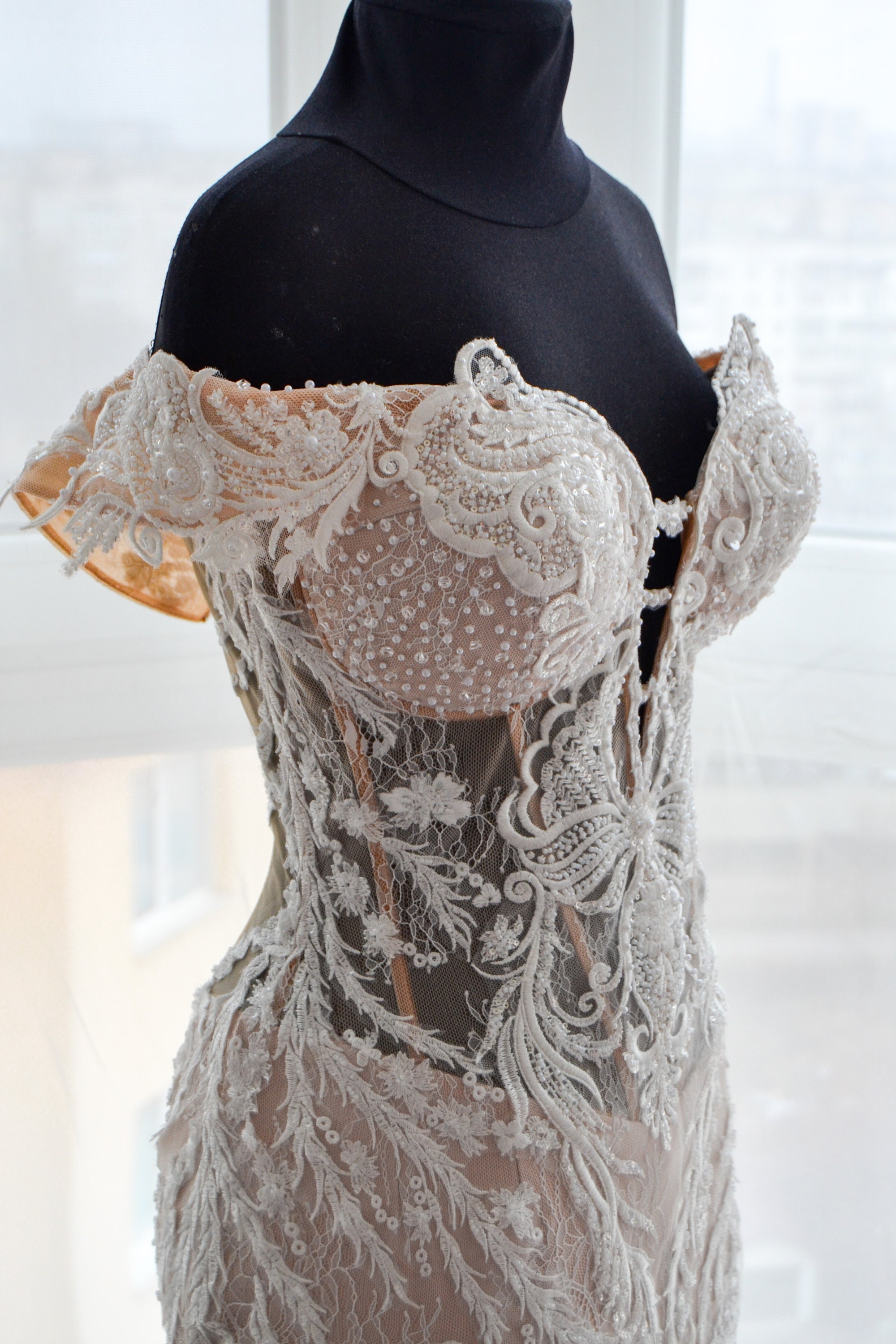 etsy mermaid wedding dress Flowing Train Mermaid Wedding Dress | Mermaid Wedding Gown | Flowing Train  Dress | Train Wedding Dress
