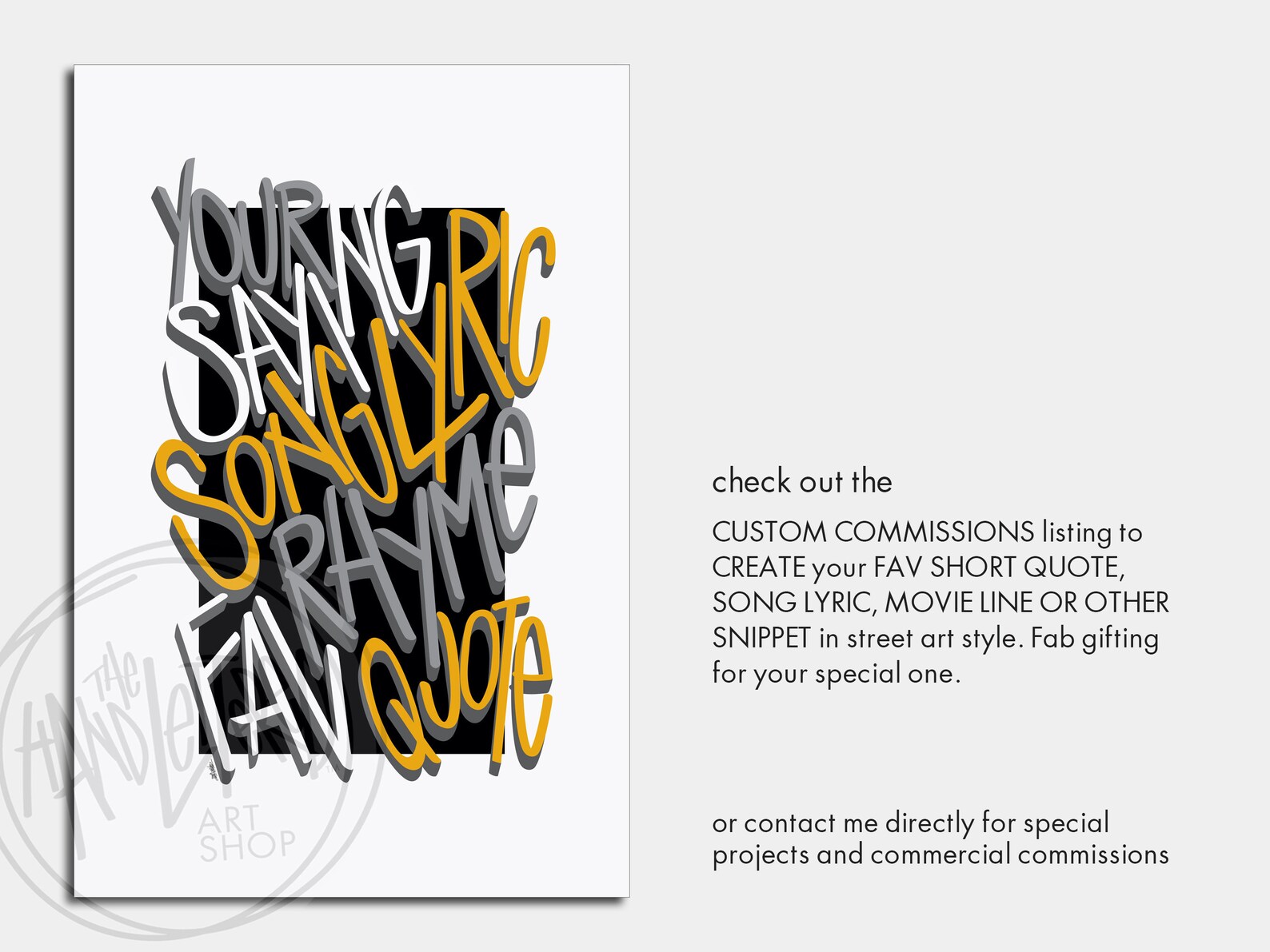 Rapper's Delight Lyrics Poster Print Sugar Hill Gang Etsy