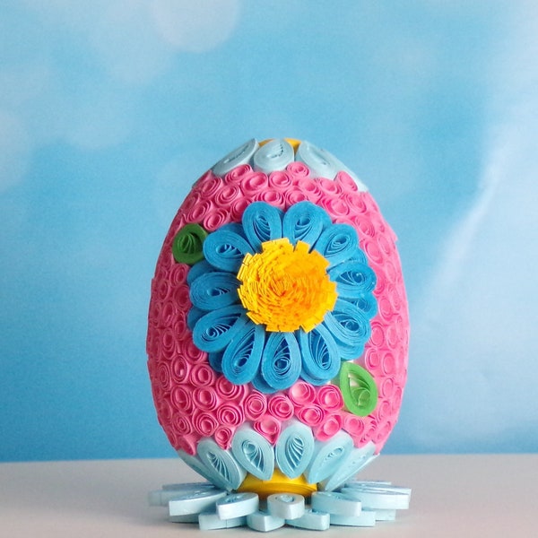 Quilled Egg Etsy
