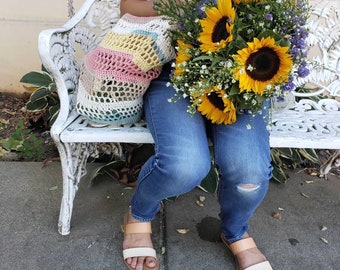 Crochet Market Bag