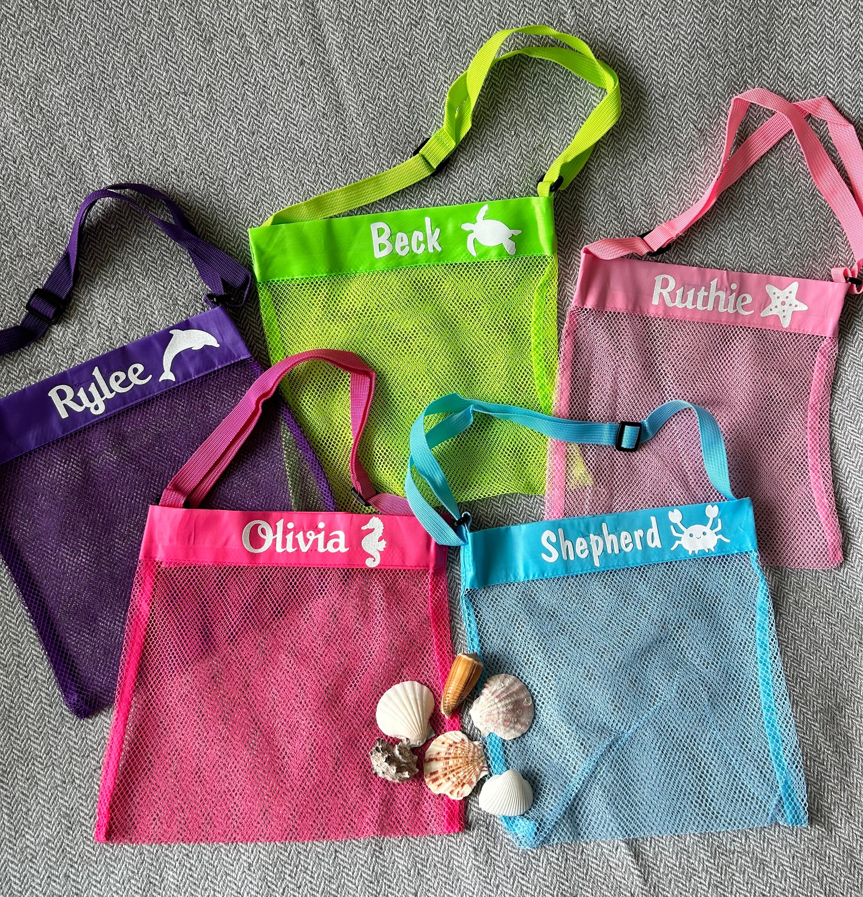 Sand toy and sea shell bag Etsy