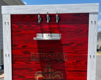 Custom Built Keezer / Kegerator | SHIPPING is NOT INCLUDED please contact us for a shipping quote | We Deliver | Man Cave or She Shed