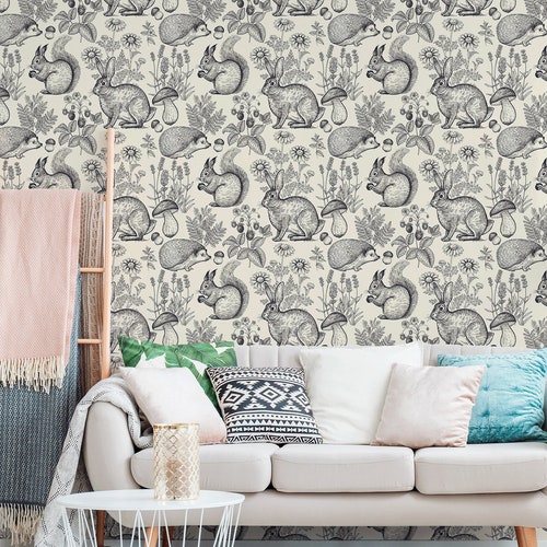 Wallpaper Peel and Stick Wallpaper Removable Wallpaper Home - Etsy