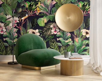 Removable Wallpaper Peel and Stick Wallpaper Wall Paper Wall Mural - Tropical Wallpaper - A470