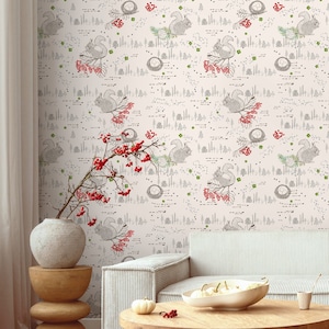 Peel and Stick Wallpaper Removable Wallpaper Wall Decor Home Decor Wall Art Printable Wall Art Room Decor Wall Prints Wall Hanging - B289