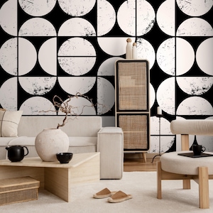 Papel tapiz autoadhesivo, papel tapiz removible, decoración de pared, decoración del hogar, arte de pared imprimible, decoración de habitación, impresiones de pared, tapiz -C012