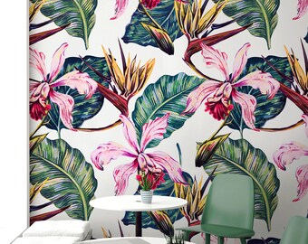 Orchid Wallpaper Etsy