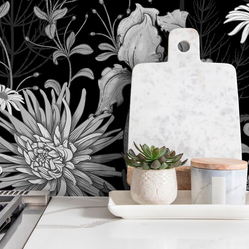 Harlow // Peel and Stick Wallpaper // Removable Etsy